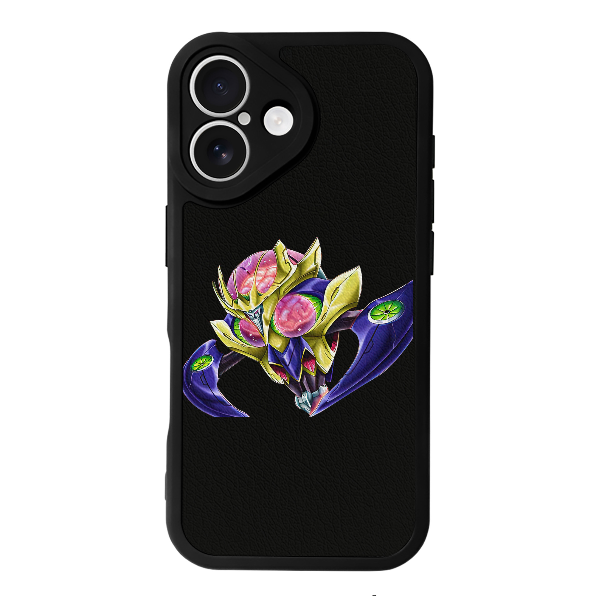 遊☆戯☆王 Yu-Gi-Oh! 【iPhone 16シリーズ対応】シリコンスマホケース（レザー調） 材質：シリコン